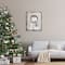 Stupell Industries Happy Smile Winter Snowman Framed Floater Canvas Wall Art